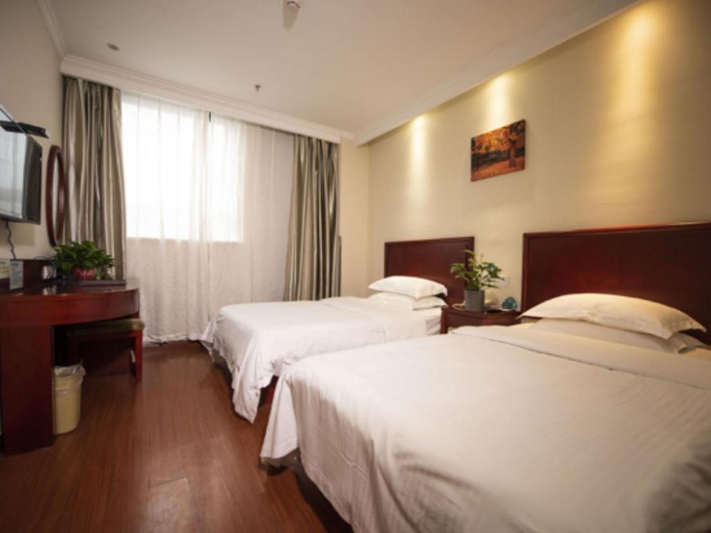 Greentree Inn Suzhou Railway Station North Square Haobainian Wedding Dress City Express Hotel Экстерьер фото